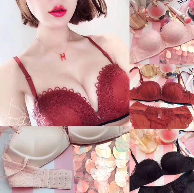 BỘ ĐỒ LÓT REN SIÊU NÂNG KHÔNG GỌNG | BigBuy360 - bigbuy360.vn