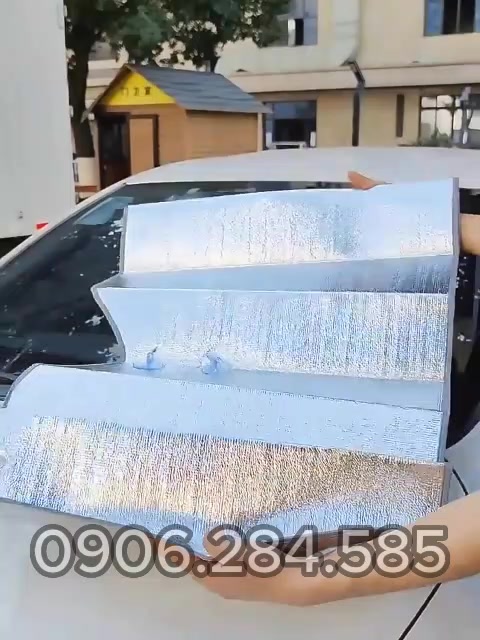 Tấm che nắng kính lái ô tô cao cấp, tấm chắn nắng ô tô,che nắng ô tô lót bạc cách nhiệt chống nắng TCN1 ngăn chặn tia UV | BigBuy360 - bigbuy360.vn