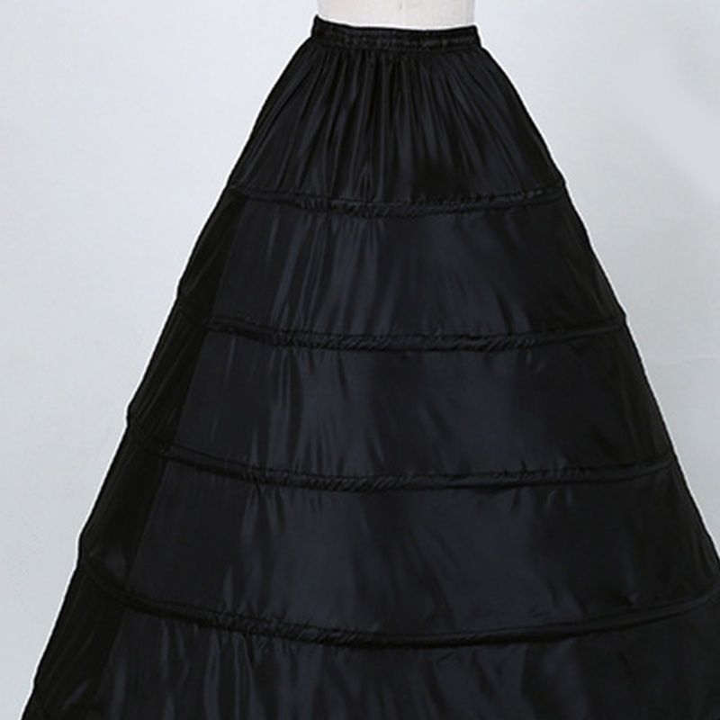 Đầm Cưới 6 Vòng Màu Đen Phong Cách Vintage Cho Nữ