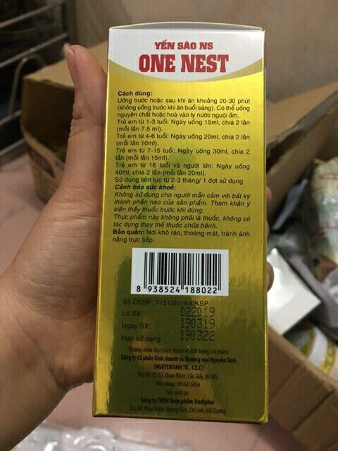 Yến sào Onest chính hãng giá sĩ