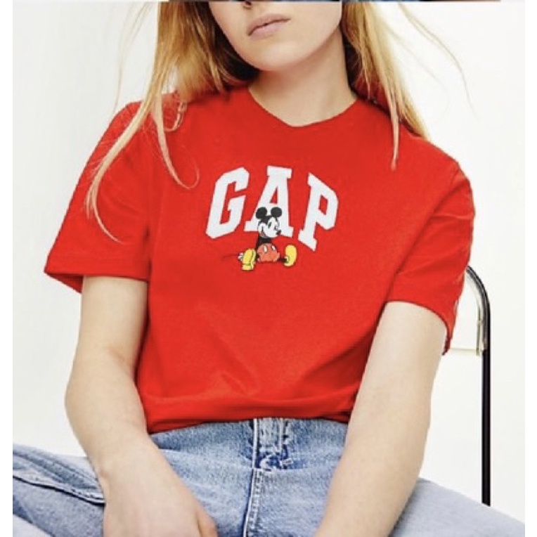 Áo thun in gap mickey dễ thương vnxk