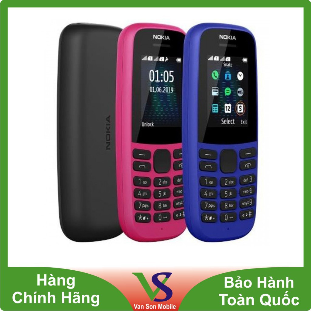 Điện thoại Nokia N105 Dual Sim - 2 sim 2019 - Hàng chính hãng | BigBuy360 - bigbuy360.vn