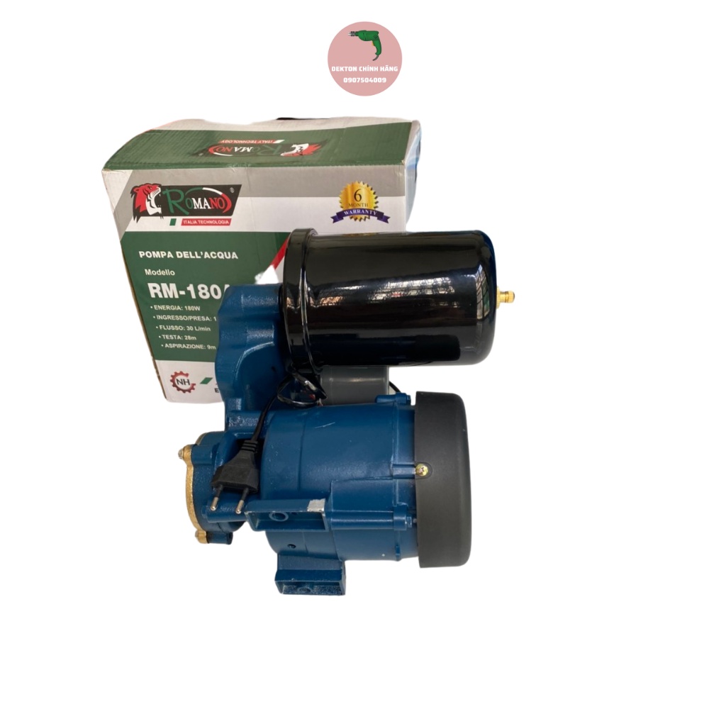 Máy bơm tăng áp Romano 180A, lưu lượng 30L/phút