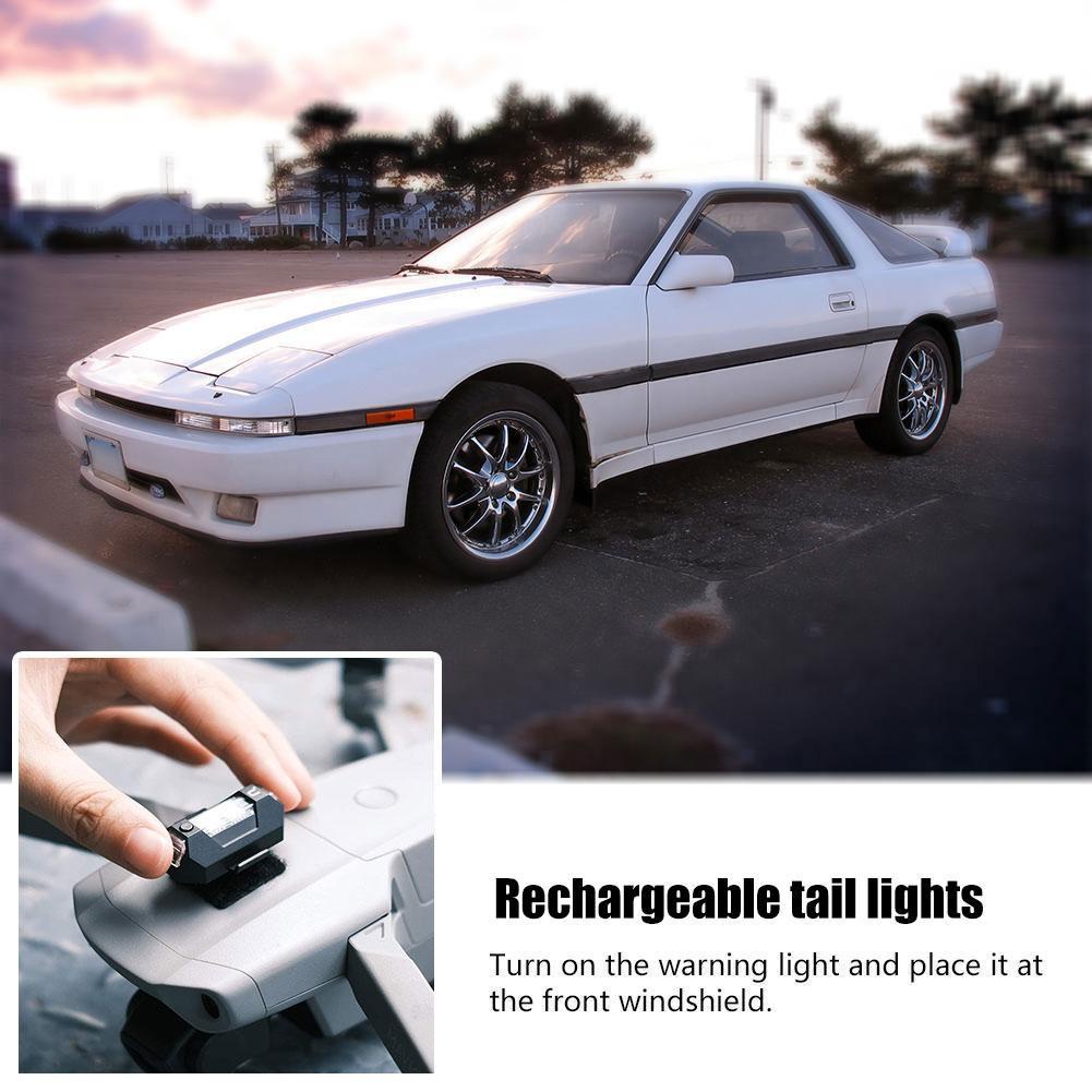 Đèn Led Cảnh Báo Ban Đêm Có Thể Sạc Lại Dành Cho Xe Mô Tô / Xe Đạp