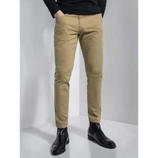 Quần Khaki Nam Túi Jeans CEFFYLO Màu Be Chất Liệu Dày Dặn, Co Giãn Cực Mạnh, Giữ Form Tuyệt Đối