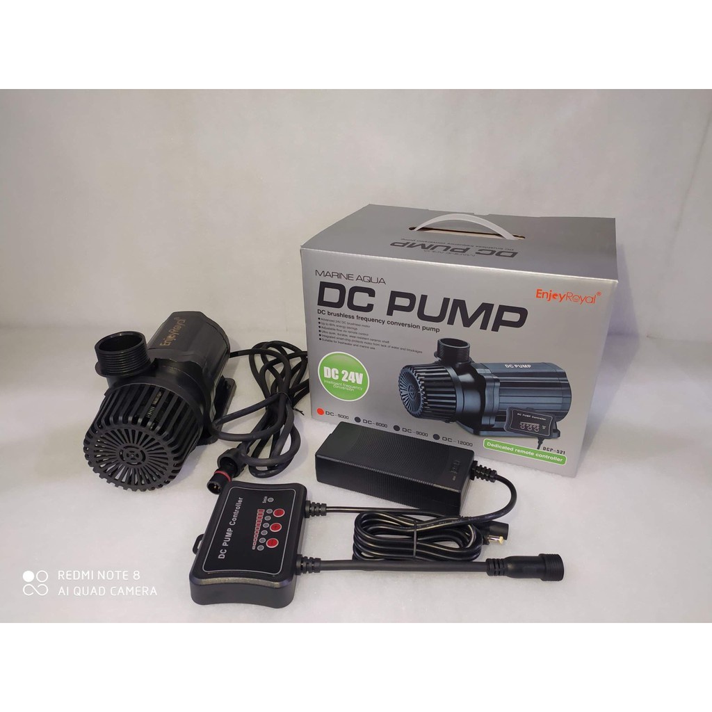 Máy Bơm Hồ Cá Có Điều Khiển MARINE AQUA DC 5000, DC 6000, DC 9000, DC12000 - Chống Giật - An Toàn Cho Người Và Cá (CTY)