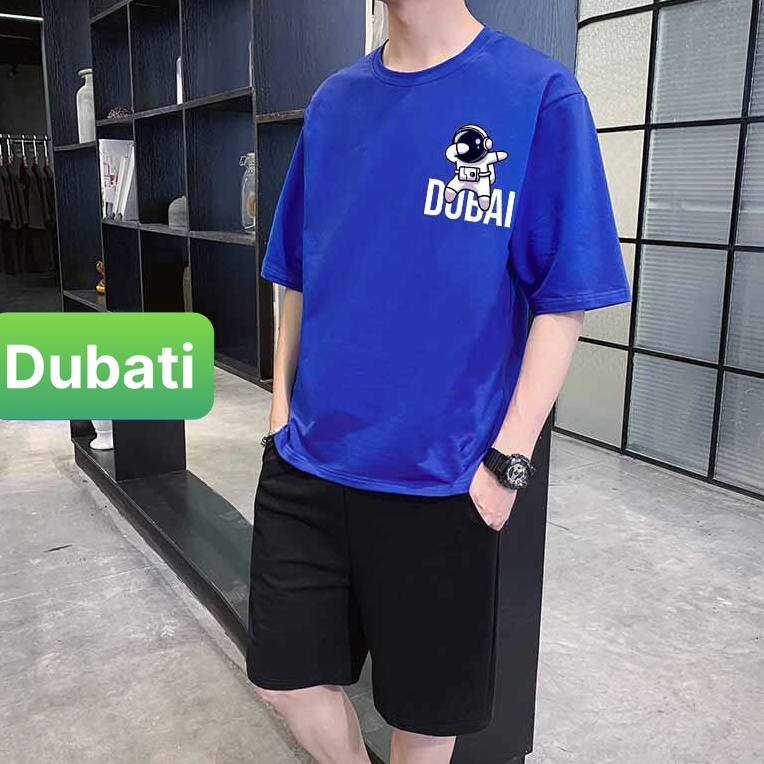 ĐỒ BỘ THỂ THAO NAM NỮ NASA DUBAI, ĐỒ BỘ TẬP GYM MANG Ở NHÀ VÀ ĐI CHƠI SANG CHẢNH MÙA HÈ - DUBATI FASHION