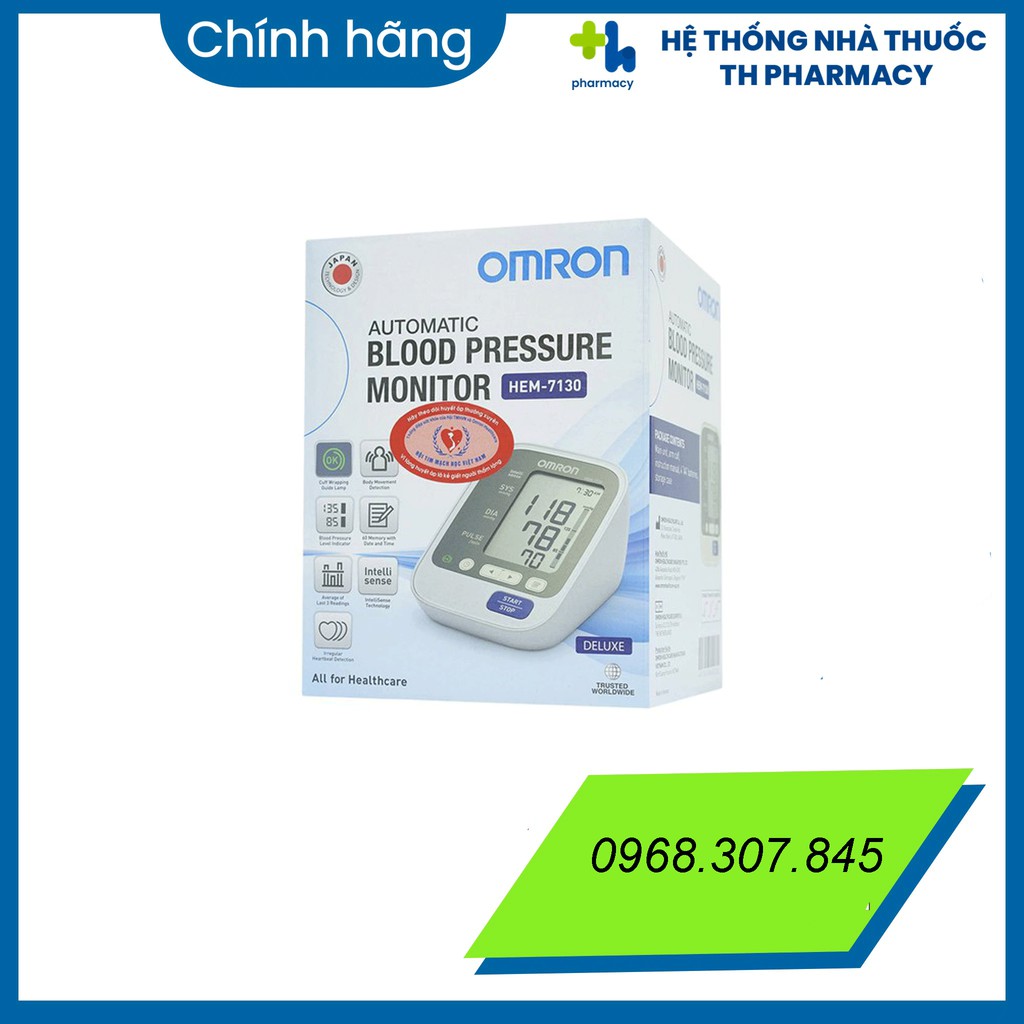 Máy đo huyết áp Omron Bắp tay HEM-7130-L