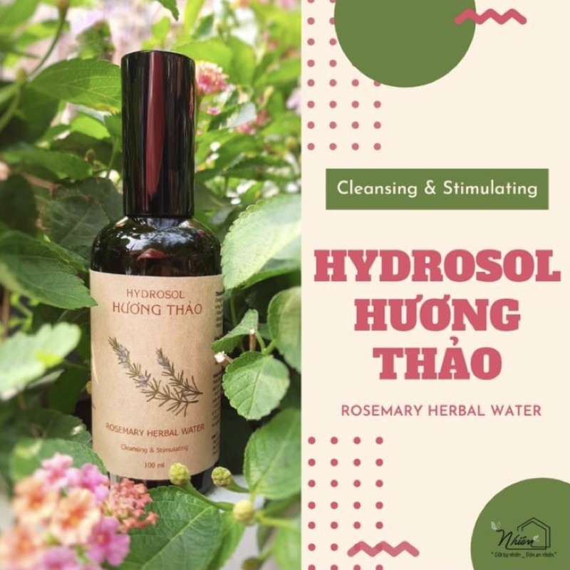 Nước cất tinh khiết Hương Thảo, Tràm Trà NHIÊN HOUSE