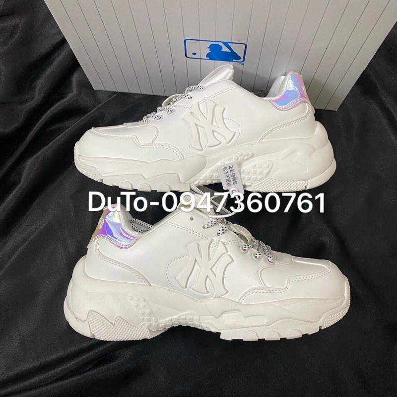 [FULLBOX+TẤT] Giày thể thao hàn quốc NY gót hologram