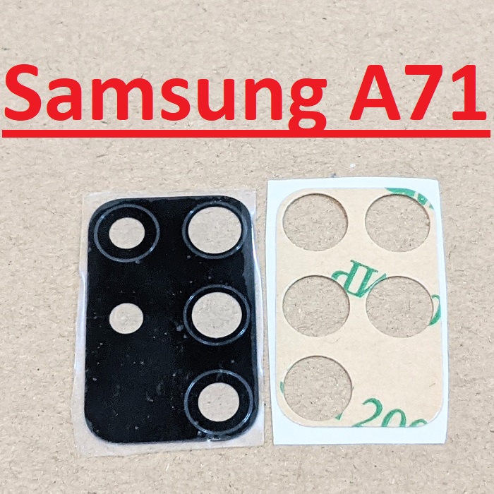 Mặt Kính Camera Sau Samsung A71 Dành Để Thay Thế Kính Camera Trầy, Vỡ, Bể Linh Kiện Thay Thế