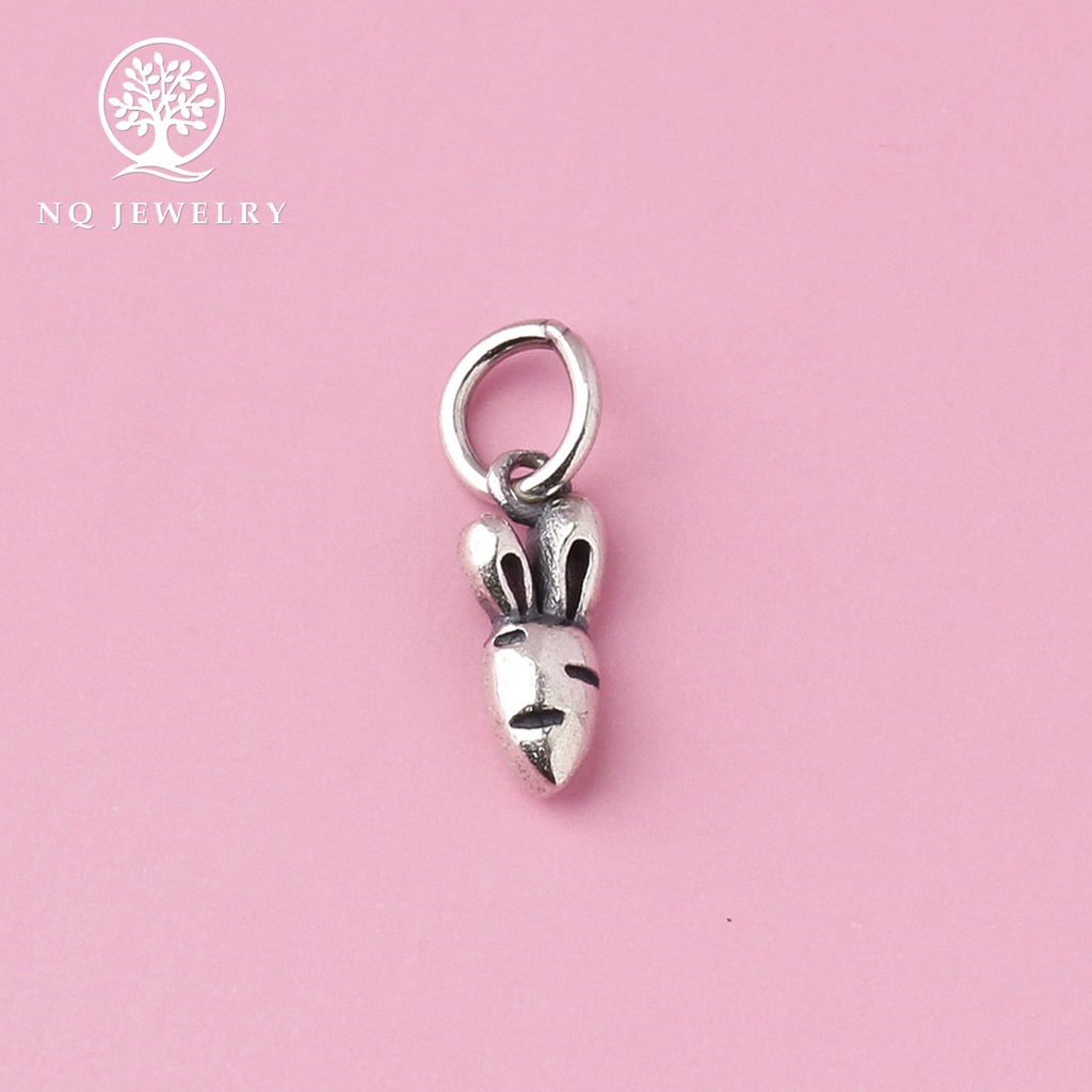 Charm bạc hình cà rốt treo - NQ Jewelry
