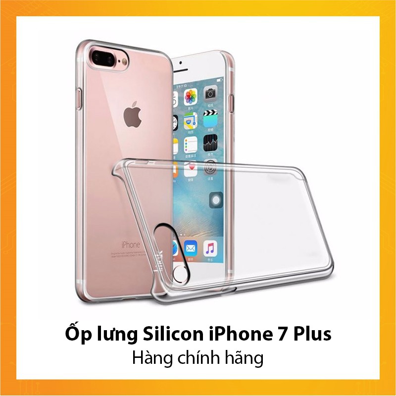 Ốp lưng Silicon iPhone 7 Plus - Hàng chính hãng