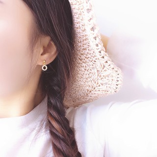 Bông tai nữ kiểu sát tai nhỏ nhỏ xinh xinh dễ thương - doramimi