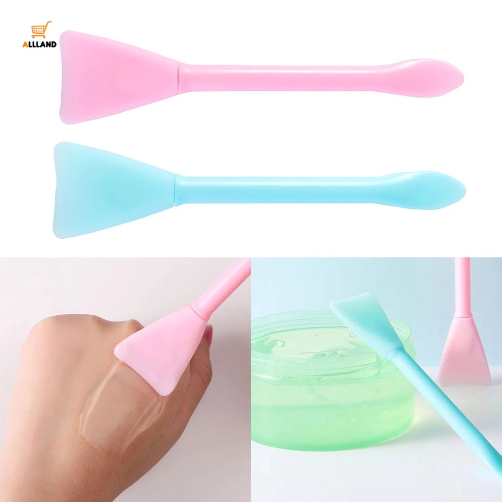 Cọ đắp mặt nạ đất sét thiết kế hai đầu bằng silicon tiện dụng cho salon làm đẹp