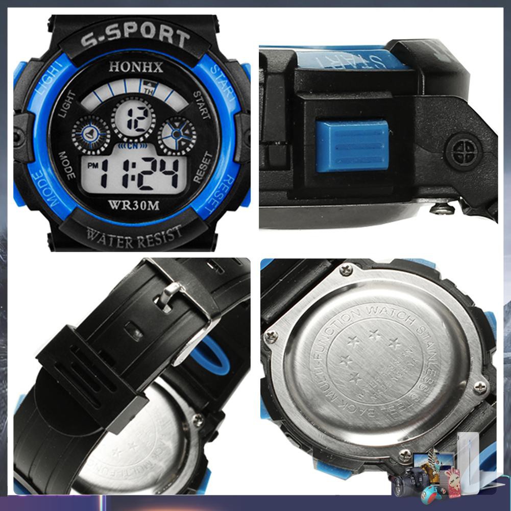 Đồng hồ điện tử chống nước đa năng cho bé trai