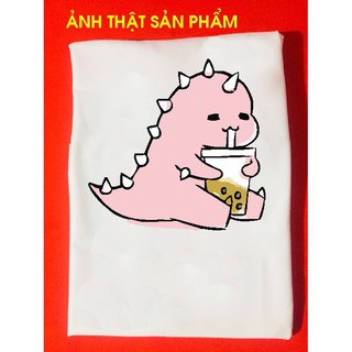 áo thun khủng long chibi 7 chất đẹp,bao đổi trả