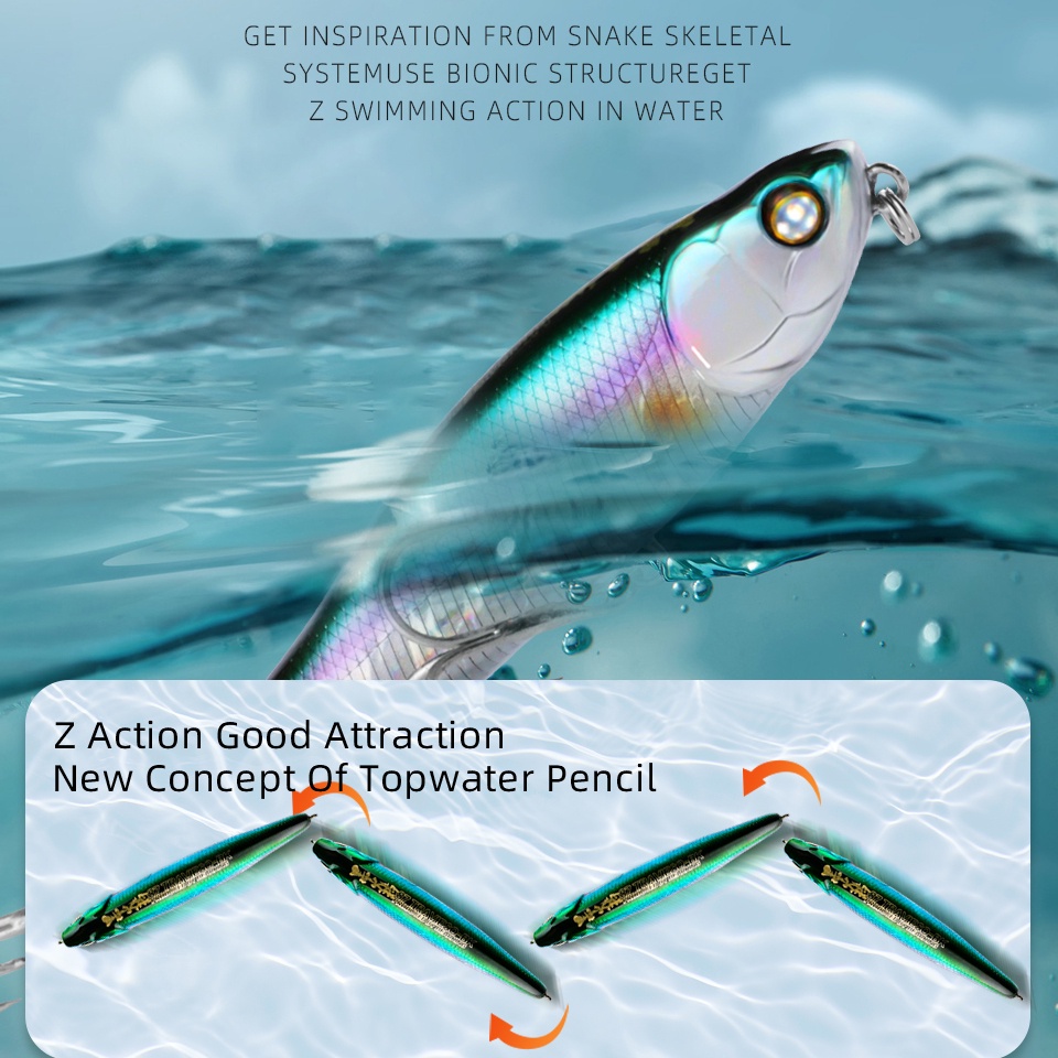 Mồi Câu Cá Giả 8.7cm 10CM 30 Màu Đen Chất Lượng Cao