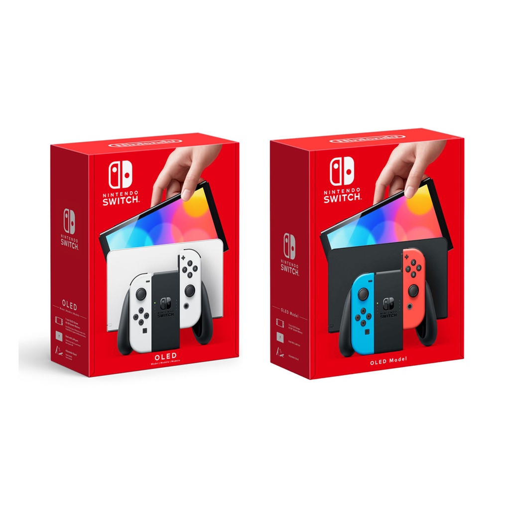 Máy Game Nintendo Switch OLED model - White Joycon | WebRaoVat - webraovat.net.vn