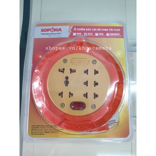 Ổ CẮM CUỐN DÂY LÕI SỨ CHỊU TẢI CAO SOPOKA R45-R75-R95