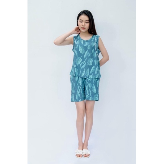 BỘ MẶC NHÀ WONNER 22051 SÁT NÁCH QUẦN ĐÙI CHẤT LANH