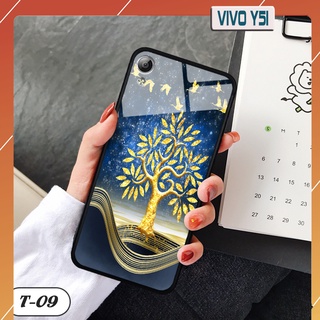 Ốp cường lực kính in 3d cho vivo y51