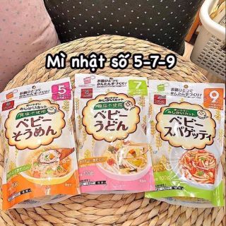 Mì Soumen - Udon - Spagetti Cho Bé 5-7-9 Tháng tuổi