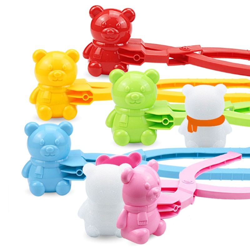 Đồ Chơi Điêu Khắc Cát Ngoài Trời Với Khuôn Hình Gấu Dễ Lắp Đặt Cho Bé