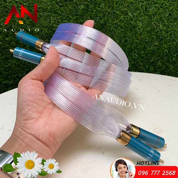 Dây AV Mạ Bạc Ortofon Bản Dẹt 1m - Cỡ To
