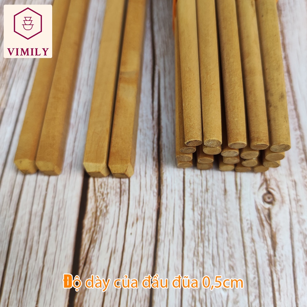 Đũa Kim Giao Hàng Xuất Xưởng Loại Vuông