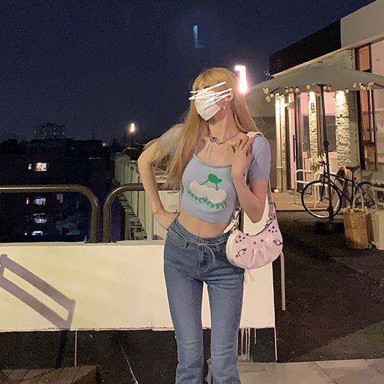 Áo Len Ngắn Tay Thiết Kế Mới Thời Trang Theo Phong Cách Hàn Quốc Dành Cho Nữ