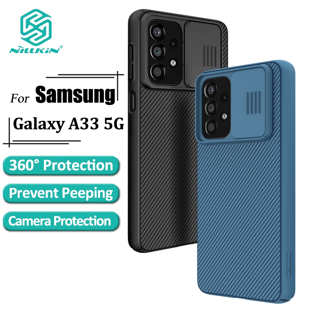 Ốp điện thoại Nillkin bằng PC cứng sang trọng chống sốc cho Samsung Galaxy A33 5G