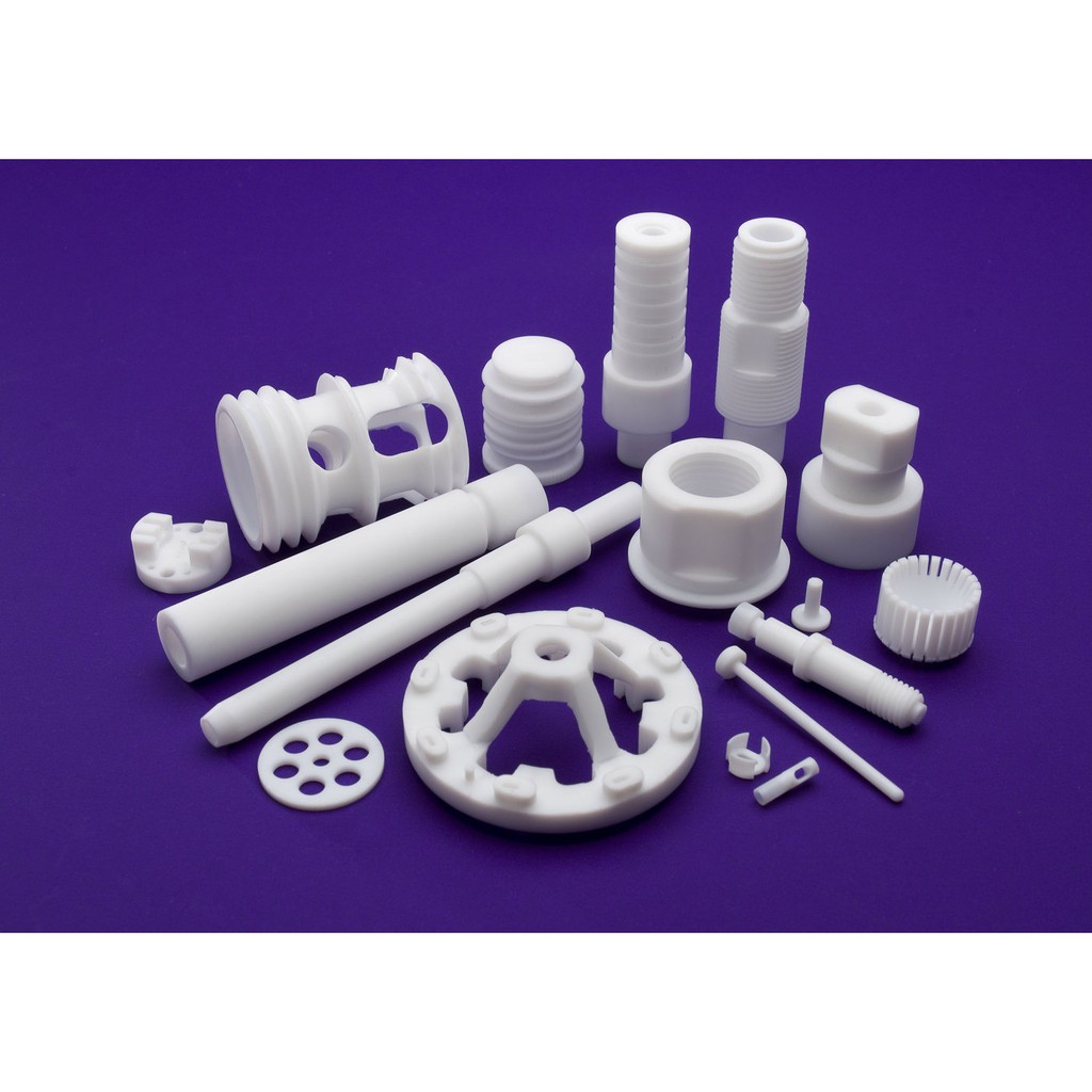 Cây TEFLON  Tròn/Trụ Trắng Phi Đường Kính 6-->12 mm Dài 500 mm DT TECH