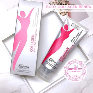 Kem Dưỡng Thể Trắng Da Toàn Thân Body Collagen Benew Hàn Quốc, Quynh Vy Cosmetics - Hue, Kem Dưỡng Trắng Da Benew