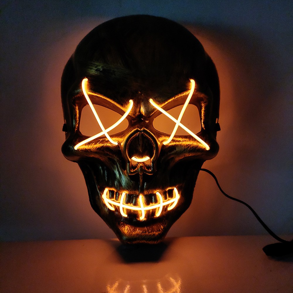 Mặt Nạ Hoá Trang Halloween Led Kinh Dị - Đồ Chơi Lễ Hội, Party - Smarthome Toys