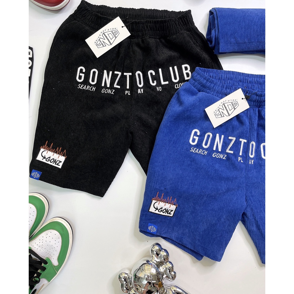  Quần Short Nam Nữ Nhung Pants Gonz Club 02 | BigBuy360 - bigbuy360.vn