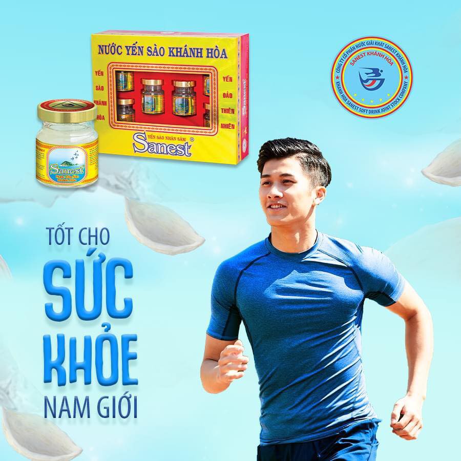 Nước yến Sanest Nhân Sâm Fucoidan 70ml