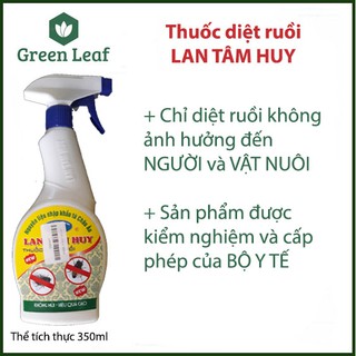 [Phun Đâu - Sạch Đó] THUỐC DIỆT RUỒI Lan Tâm Huy chai 350ml dạng xịt