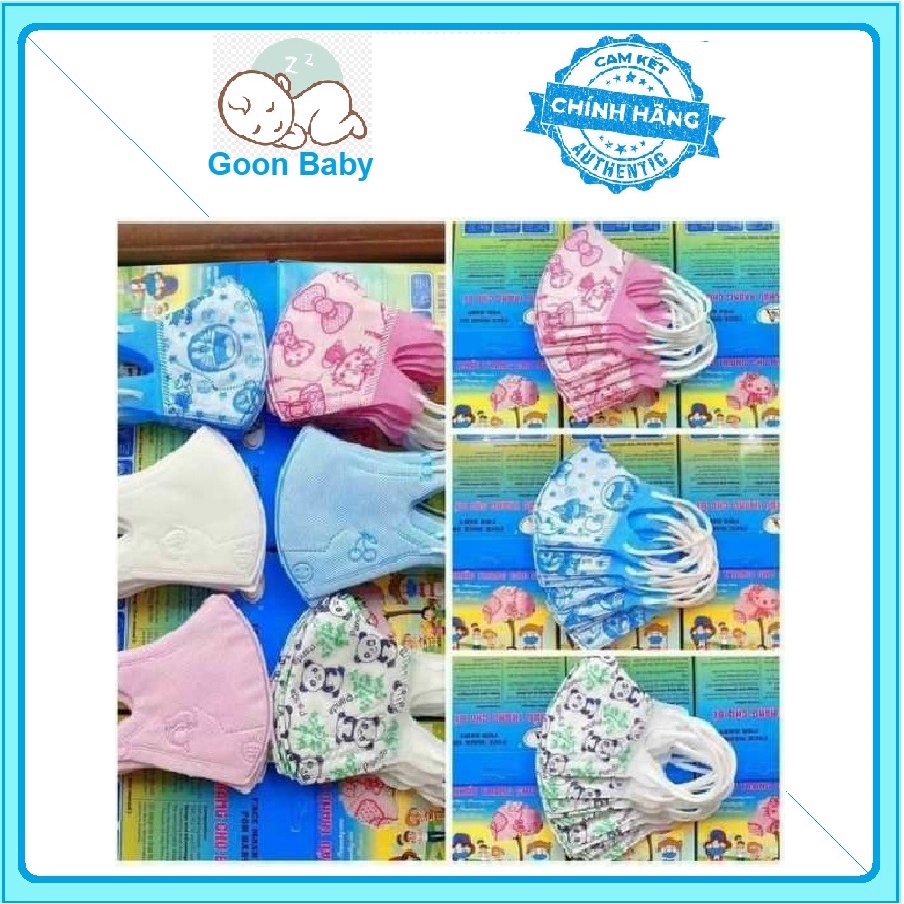 Hộp 10 khẩu trang 5D Mask kid cho bé