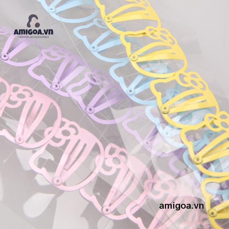 ✨✨Kẹp Tóc BB Trang Sức Vẽ Hoạt Hình Hello Kitty