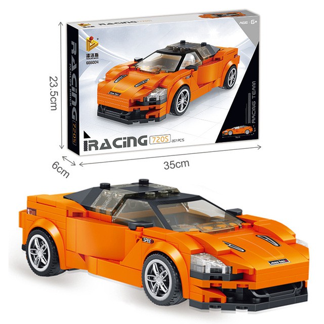 1002 🚗 Xếp hình kiểu Lego Technic siêu xe  🚗