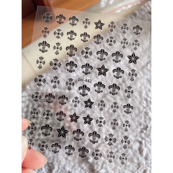 Hình dán sticker các mẫu mới trang trí nail