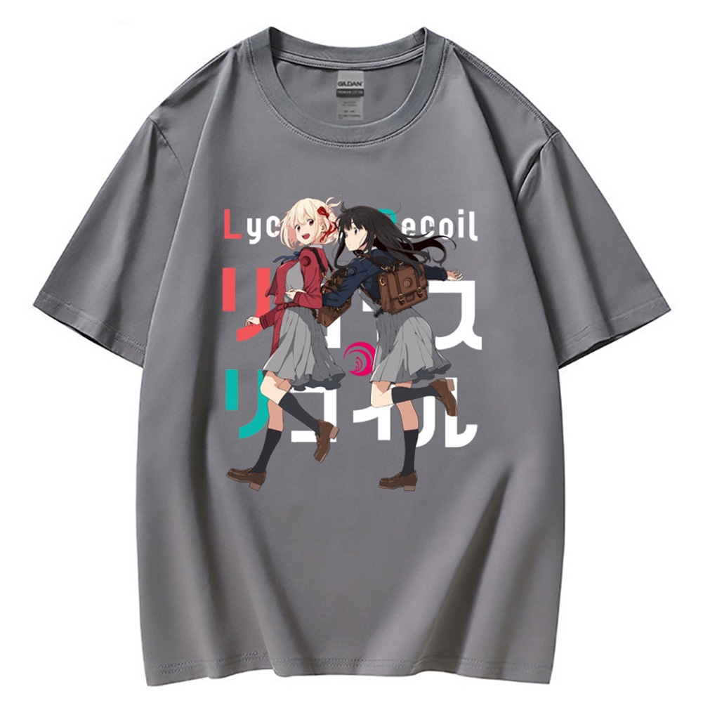 Áo Thun Cotton Ngắn Tay In Họa Tiết Anime 3D Sáng Tạo / Size XL