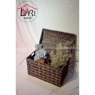 - Rương đựng đồ lục bình hình chữ nhật nắp cong phong cách Vintage