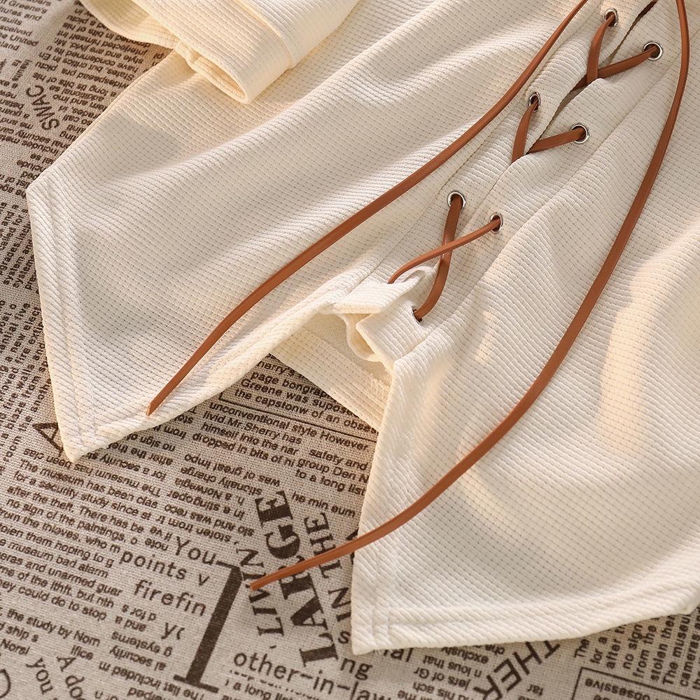 COZOK Bộ Áo Ngắn Tay + Chân Váy Xếp Ly Xinh Xắn Dành Cho Nữ