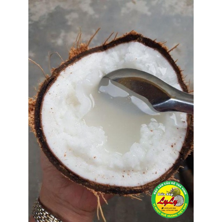 Dừa Sáp Bi 700g đặc ruột