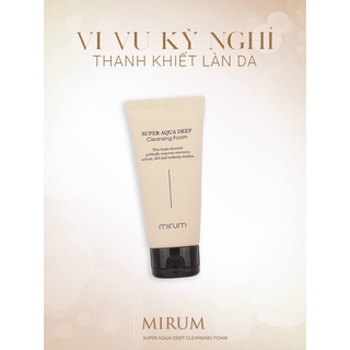 sữa rửa mặt tẩy trang cao cấp MIRUM