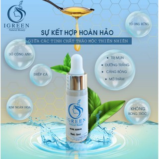Serum Igreen_ đánh bay mụn, ngừa mụn.