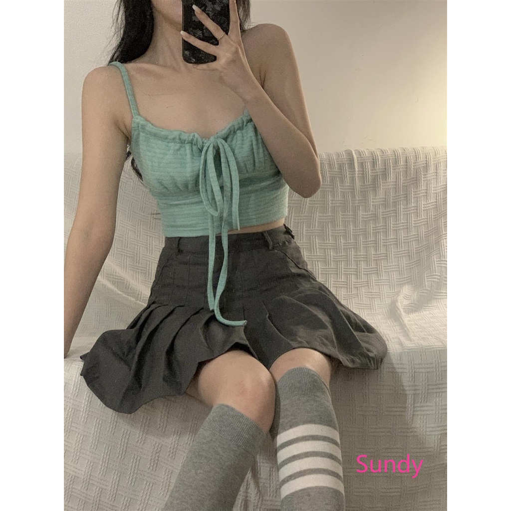 Áo Hai Dây Thời Trang Mùa Hè Ngọt Ngào Cho Nữ