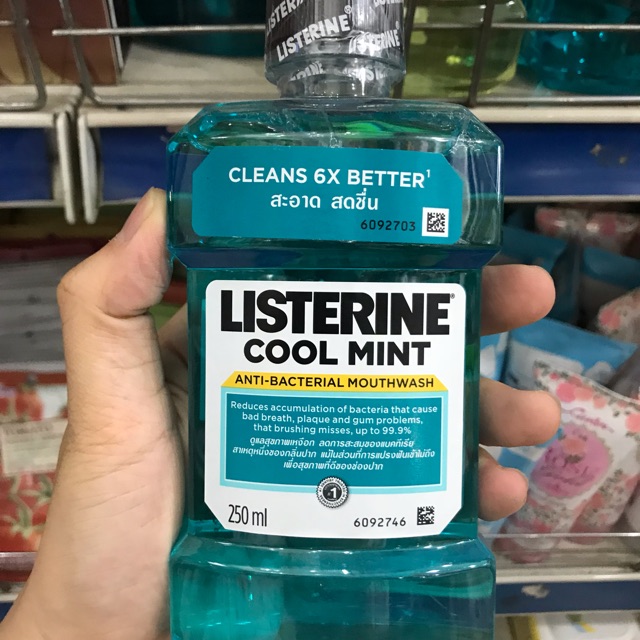 Nước súc miệng Listerine Cool Mint (250ml)